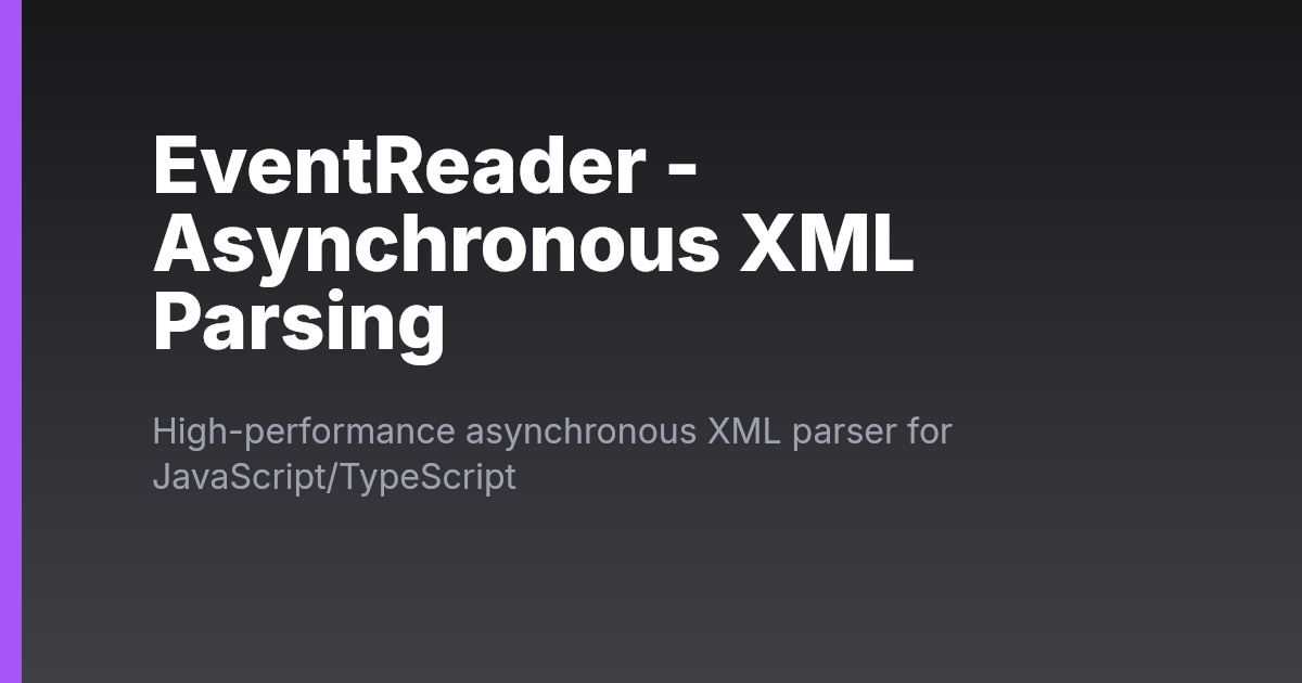 EventReader - Asynchronous XML Parsing | StAX-XML
